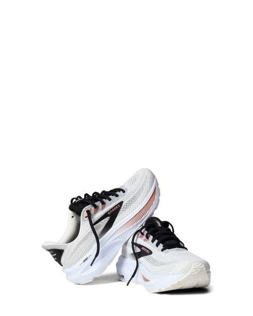 Brooks White Ghost 17 Running Shoe