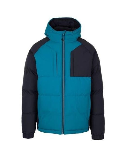 Trespass Blue Deffords Padded Jacket for men