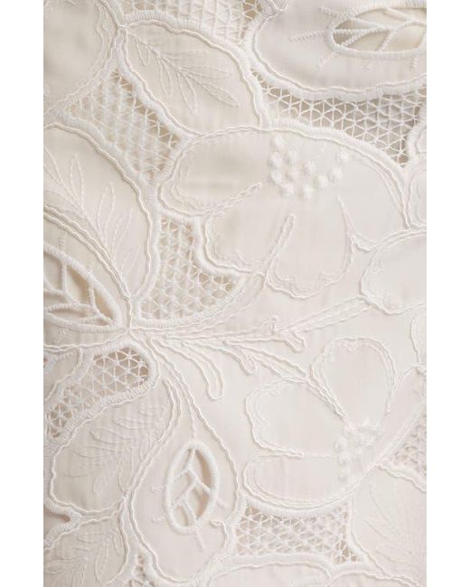 Boss Natural Tonara Broderie Anglaise Shorts