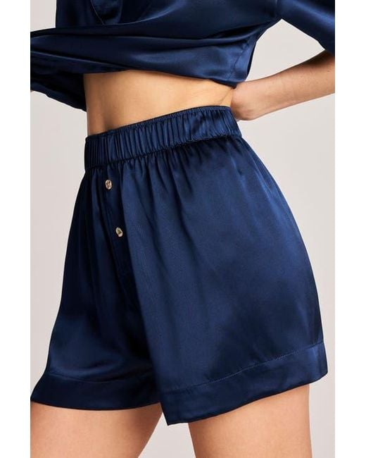 Negative Underwear Blue Eclipse Washable Silk Boxer