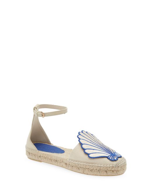 Farm Rio White Shell Iconic Espadrille