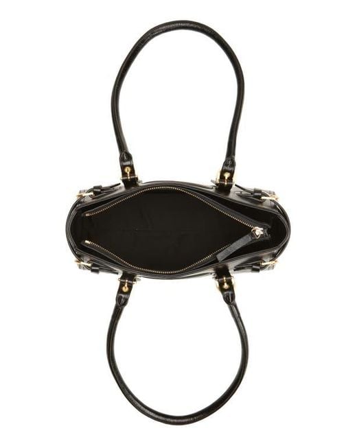 Reformation Black Dominique Leather Shoulder Bag