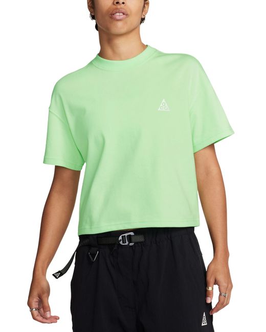Nike Green Acg Dri-fit Adv Oversize T-shirt