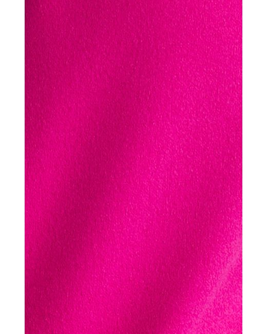 Tahari Pink Twist Neck Sleeveless Jumpsuit