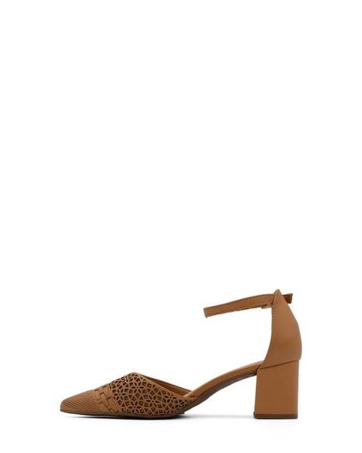 BOTTER Brown Botjanet Xxiii Ankle Strap Pointed Toe Pump