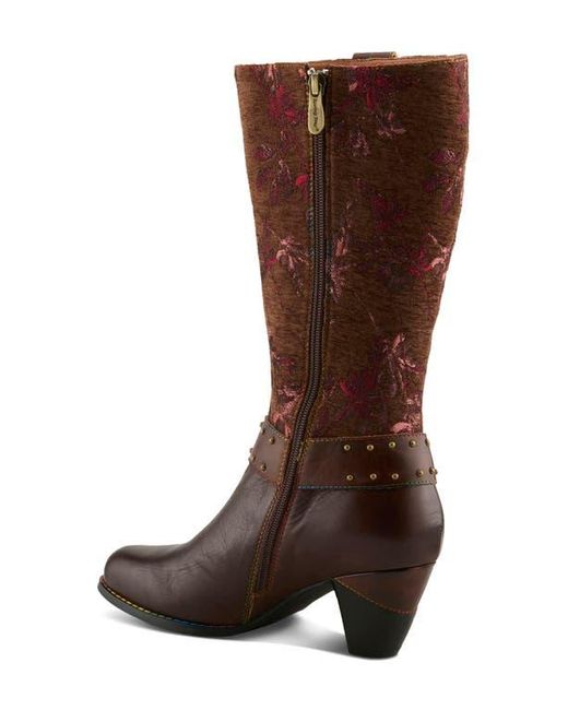 Spring Step Brown Wyoming Knee High Boot