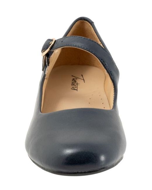 Trotters Blue Desna Pump