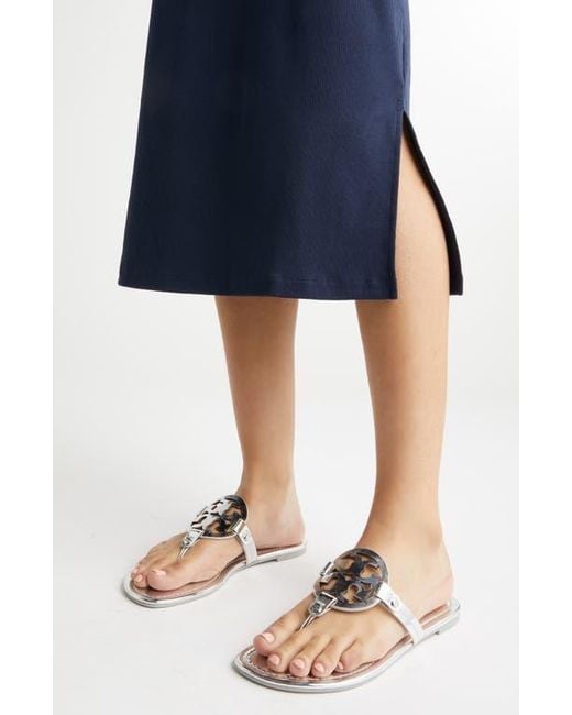 Tory Burch White Miller Shoes, Leather