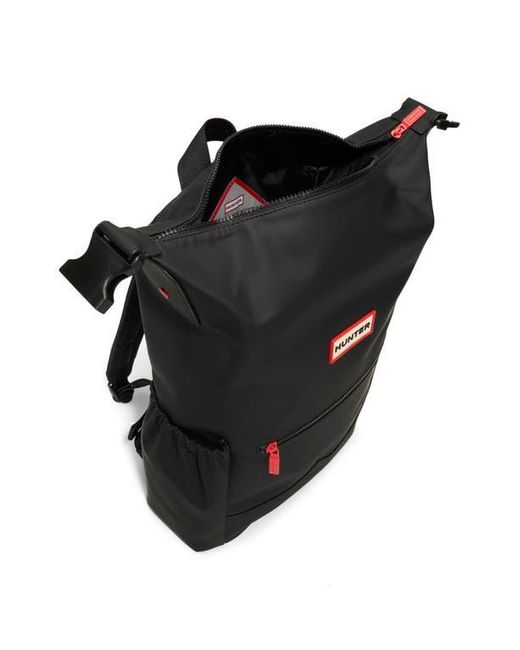 Hunter Black Top Clip Backpack