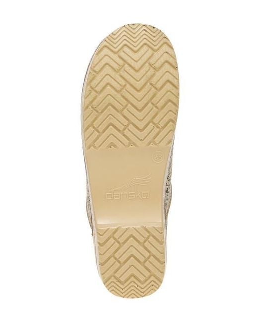 Dansko Natural Professional Clog