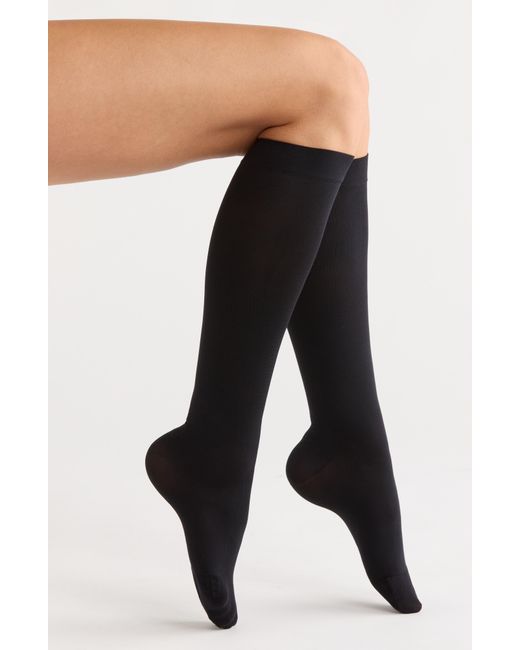 Nordstrom Black 2-Pack Compression Trouser Socks