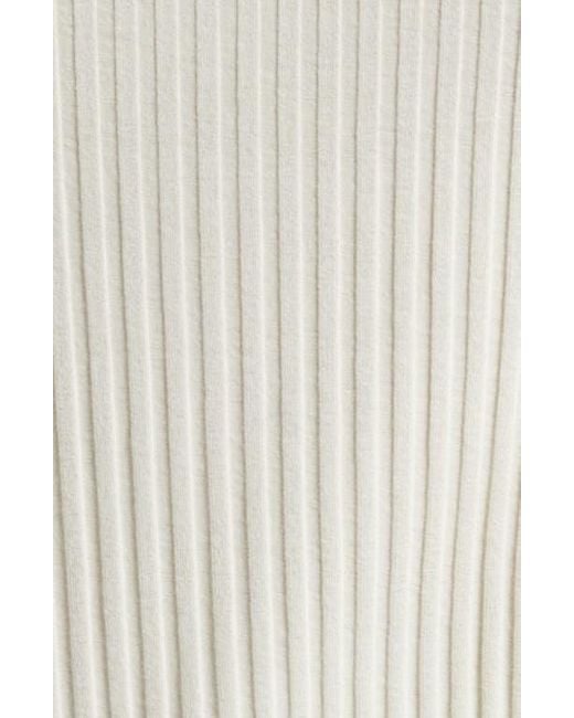 Simone Rocha Natural Ribbon Daisy Ribbed Tank for men