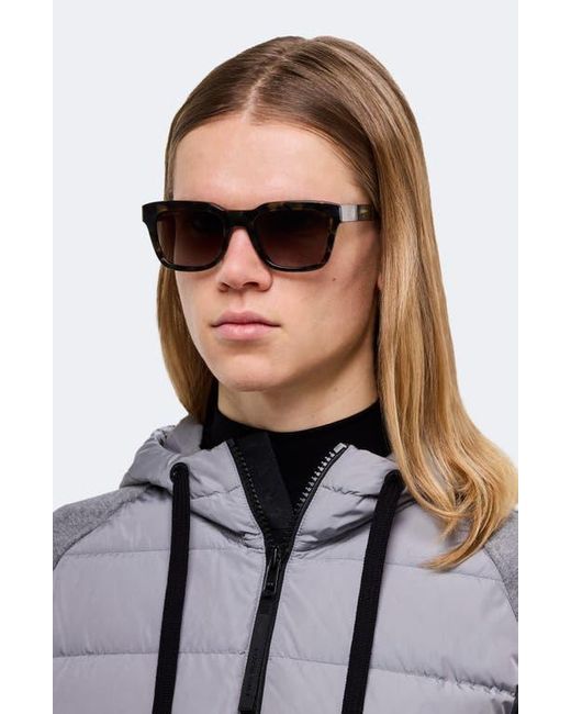 Canada Goose Green 52Mm Rectangular Sunglasses