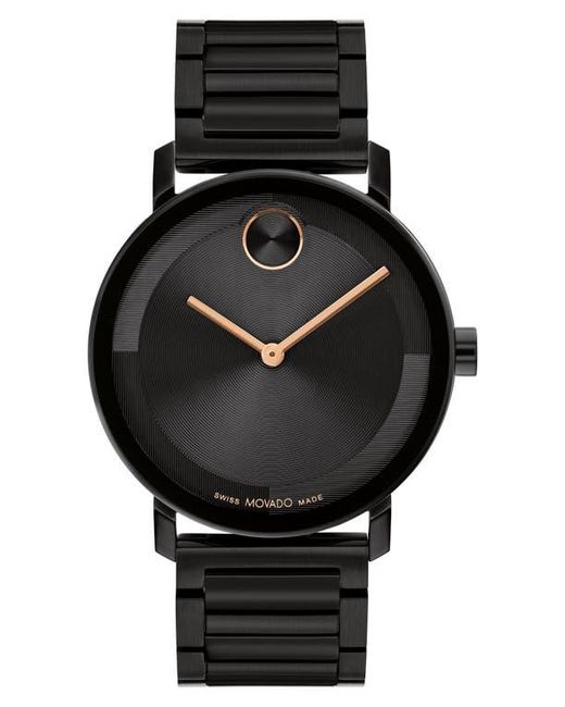 Movado Black Bold Evolution 2.0 Bracelet Watch, 40Mm for men