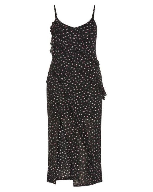 City Chic Black Shelby Print Maxi Dress