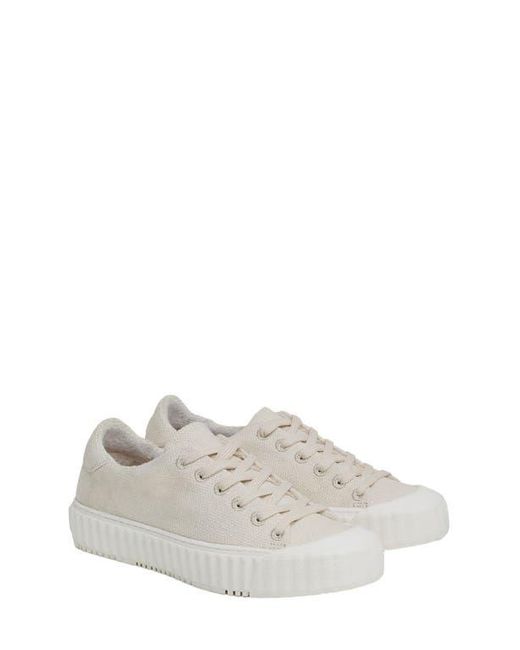 Celtic & Co. Gray Lace Up Recyc Canvas Low Top Sneakers