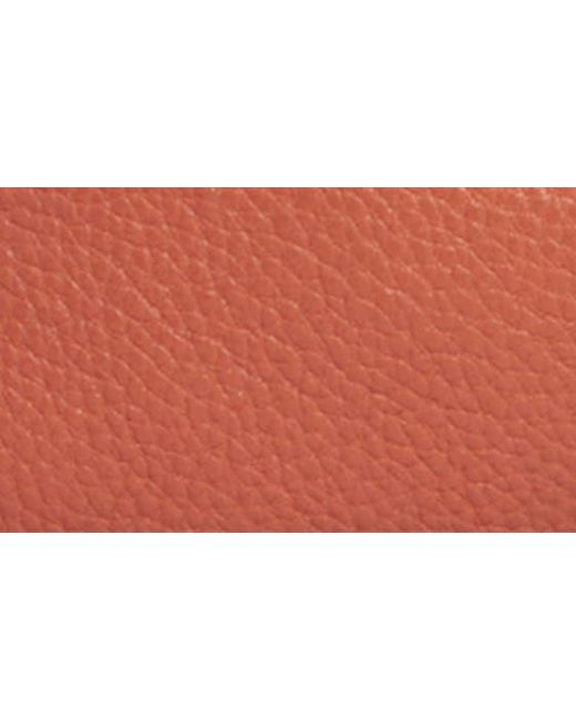 Aimee Kestenberg Orange Mini All For Love Convertible Leather Crossbody Bag