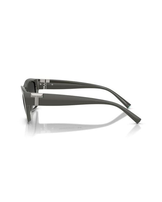 Tiffany & Co Multicolor 56Mm Rectangular Sunglasses