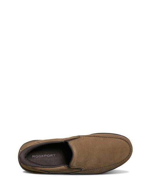 Rockport Brown Ellworth Slip-On Shoe for men