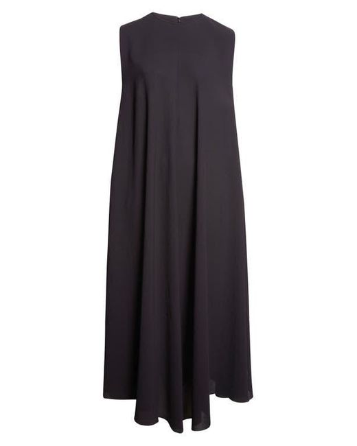 GIA STUDIOS Black Madeleine Sleeveless Chiffon Dress