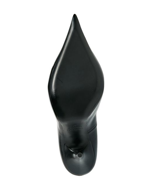 Balenciaga Black Shoe Knife Clutch