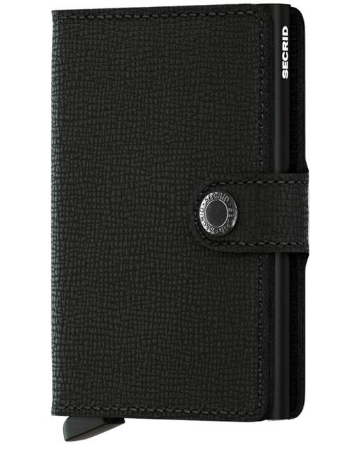 Secrid Black Miniwallet Crisple