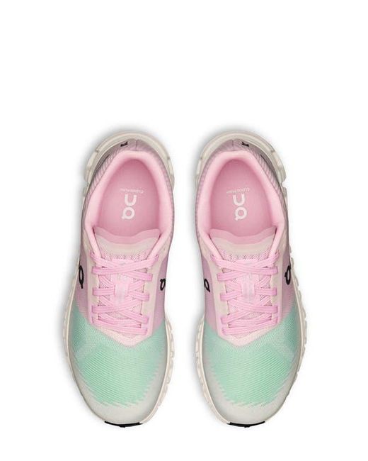 On Shoes Pink Cloud Push Sneaker