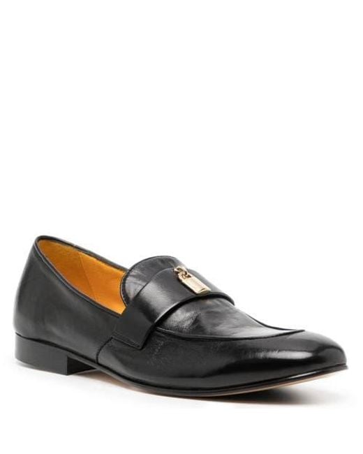 Madison Maison Black Flat Lock Loafer