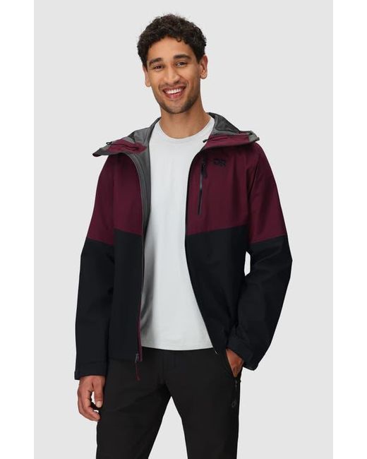 Outdoor Research Purple Foray 3L Waterproof Jacket for men