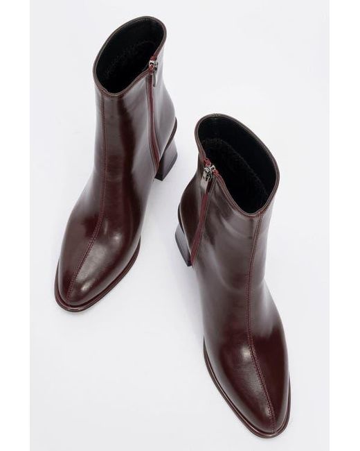 Prologue Shoes Brown Maura Block Heel Boot