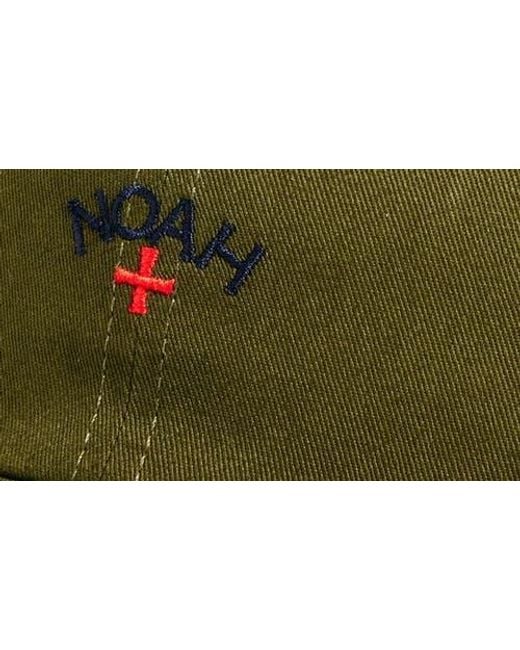 Noah NYC Green Core Logo Baseball Cap for men
