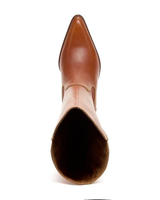 Kelsi Dagger Brooklyn Brown Marshall Pointed Toe Boot