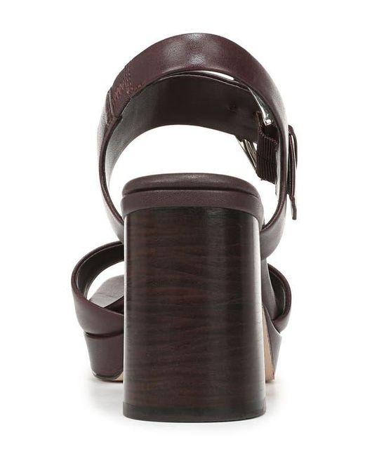 27 EDIT Naturalizer Brown Phillipa Block Heel Sandal