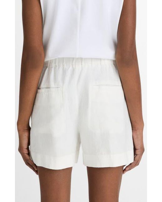 Vince White Hemp Shorts
