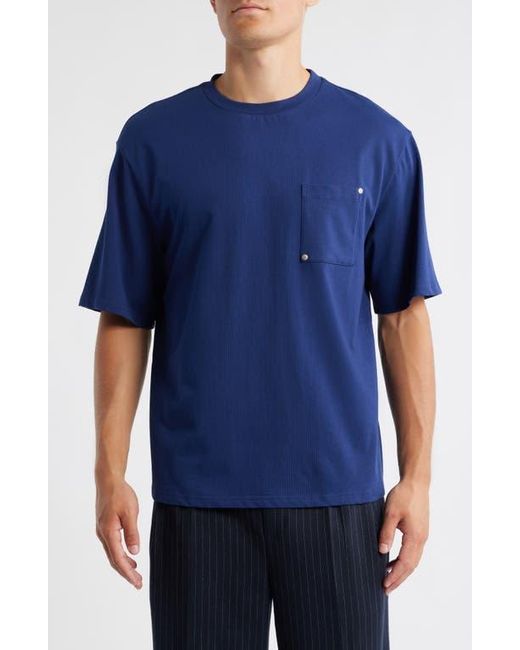 KROST Blue Rivet Pocket T-Shirt for men