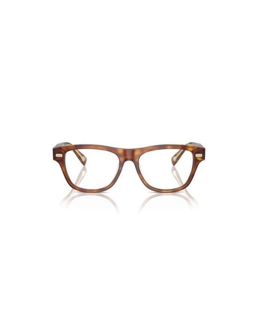 Brunello Cucinelli Multicolor 54Mm Rectangle Optical Glasses for men