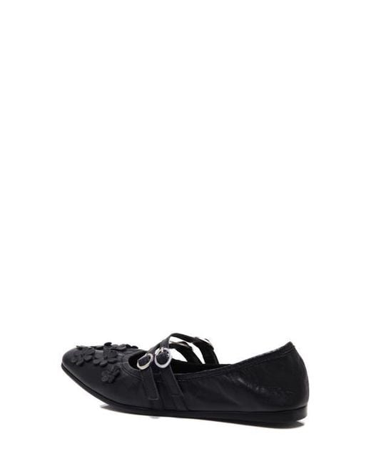 Free People White Mimosa Mary Jane Flat