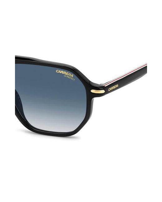Carrera Blue Carrera 54Mm Rectangular Sunglasses for men