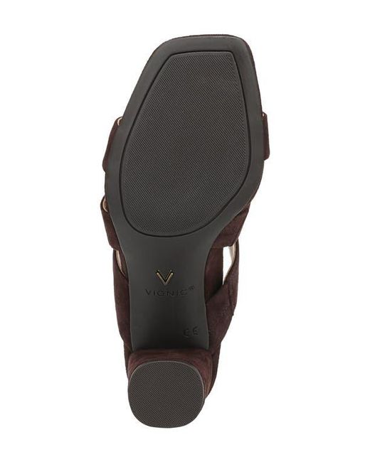 Vionic Brown Merlot Slide Sandal