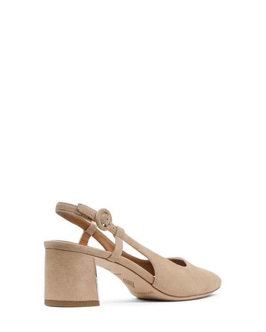 Donald J Pliner Natural Song Slingback Pointed Toe Pump