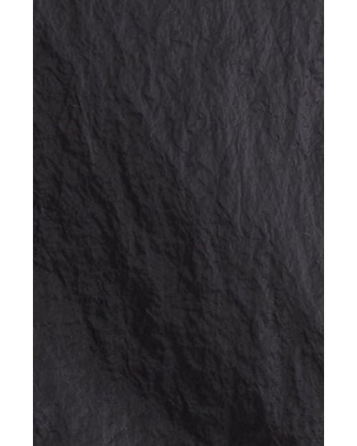 Stone Island Black Compass Logo Patch Swim Trunks for men