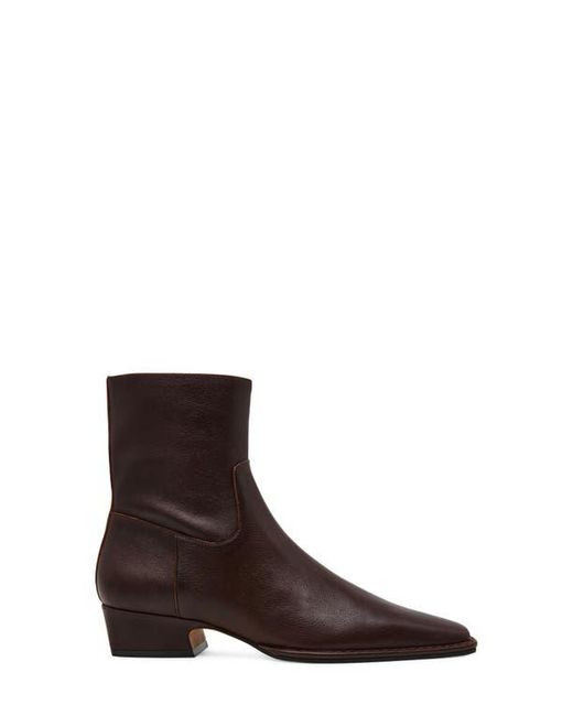 Steve Madden Brown Define Block Heel Bootie