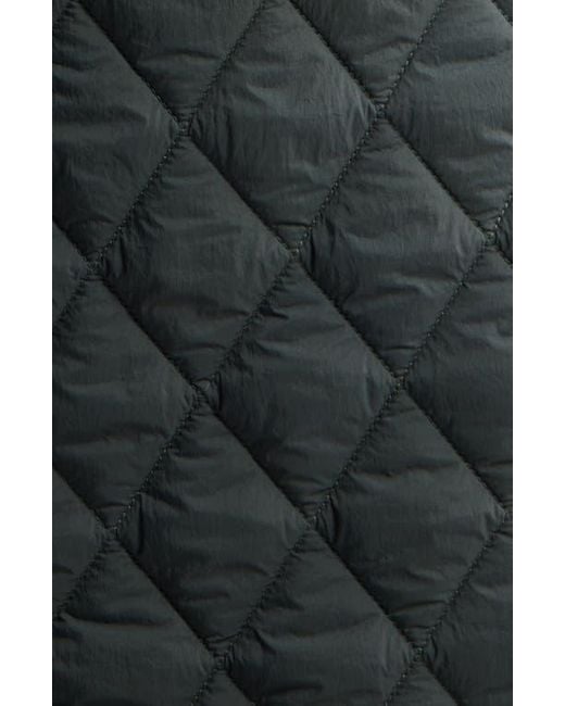 Pendleton Black Sun River Quilted Field Coat