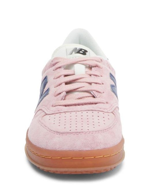 New Balance Pink Gender Inclusive T500 Tennis Sneaker