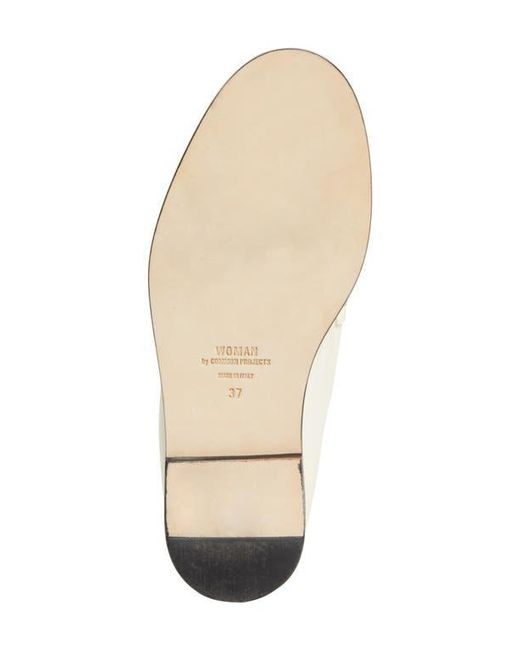 Common Projects White Soft Penny Loafer
