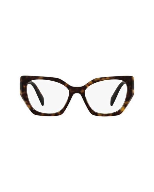 Prada Brown 52Mm Optical Glasses