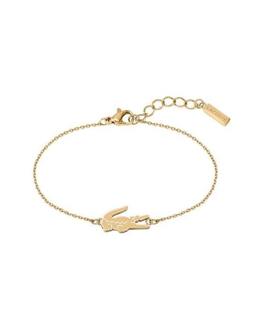 Lacoste White Crocodile Bracelet