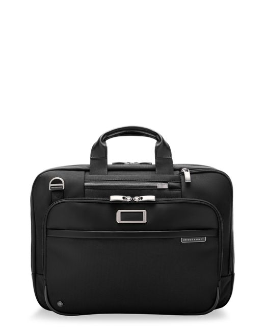 Briggs & Riley Black @Work Medium Expandable Briefcase