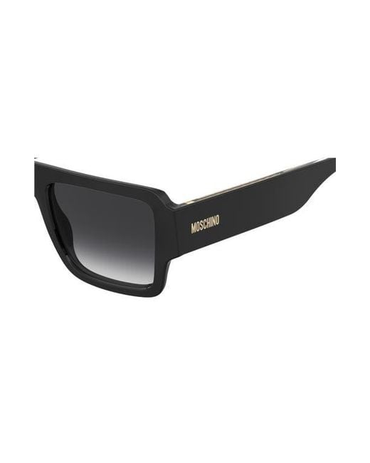 Moschino Black 54Mm Gradient Flat Top Sunglasses for men