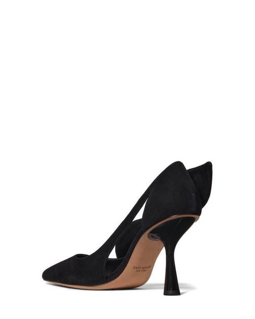 Kate Spade Black Bunnie Pointed Toe Pump